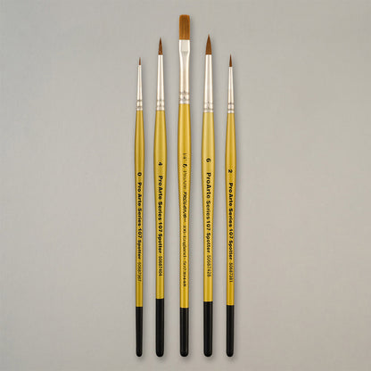 Pro Arte W4 Prolene Spotter Brush Set in Wallet