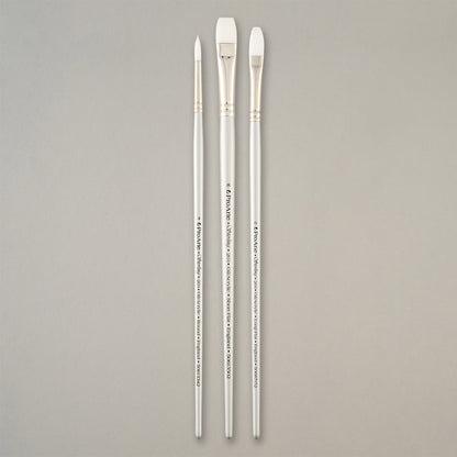 Pro Arte W6 Sterling Acrylix Oil & Acrylic Brush Set in Wallet