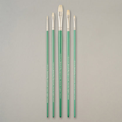 Pro Arte W7A Series A Hog Oil Brush Set in Wallet