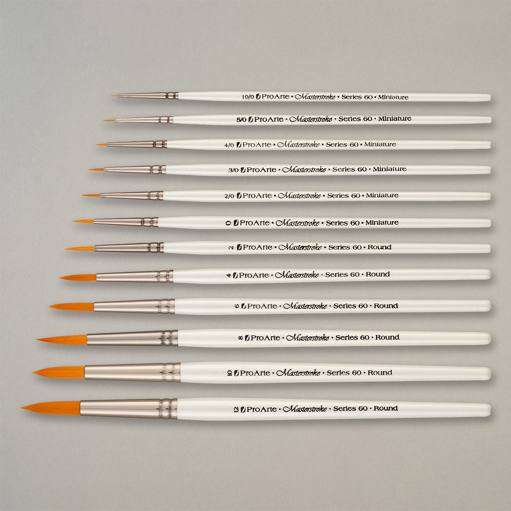 Pro Arte Masterstroke Prolon Round All-Media Brush