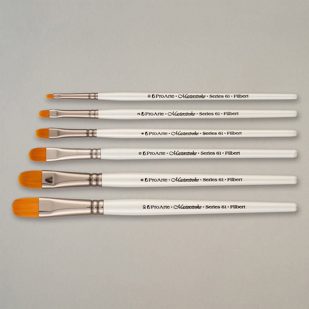 Pro Arte Masterstroke Prolon Filbert All-Media Brush