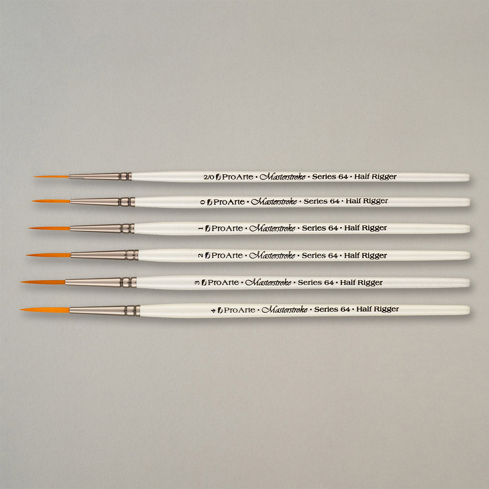 Pro Arte Masterstroke Prolon Half Rigger All-Media Brush