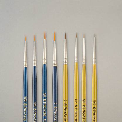 Pro Arte M2 Micro Detail & All Media Model Brush Set
