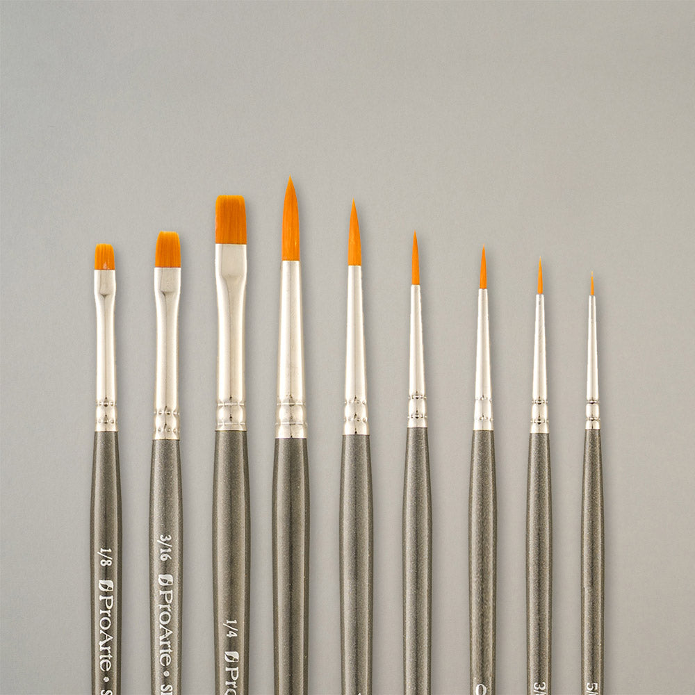 Pro Arte M4 Prolon Model Brush Set of 9