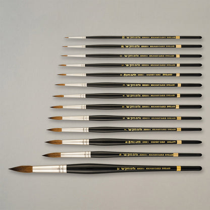Pro Arte Kolinsky Sable Finest Round Watercolour Brush