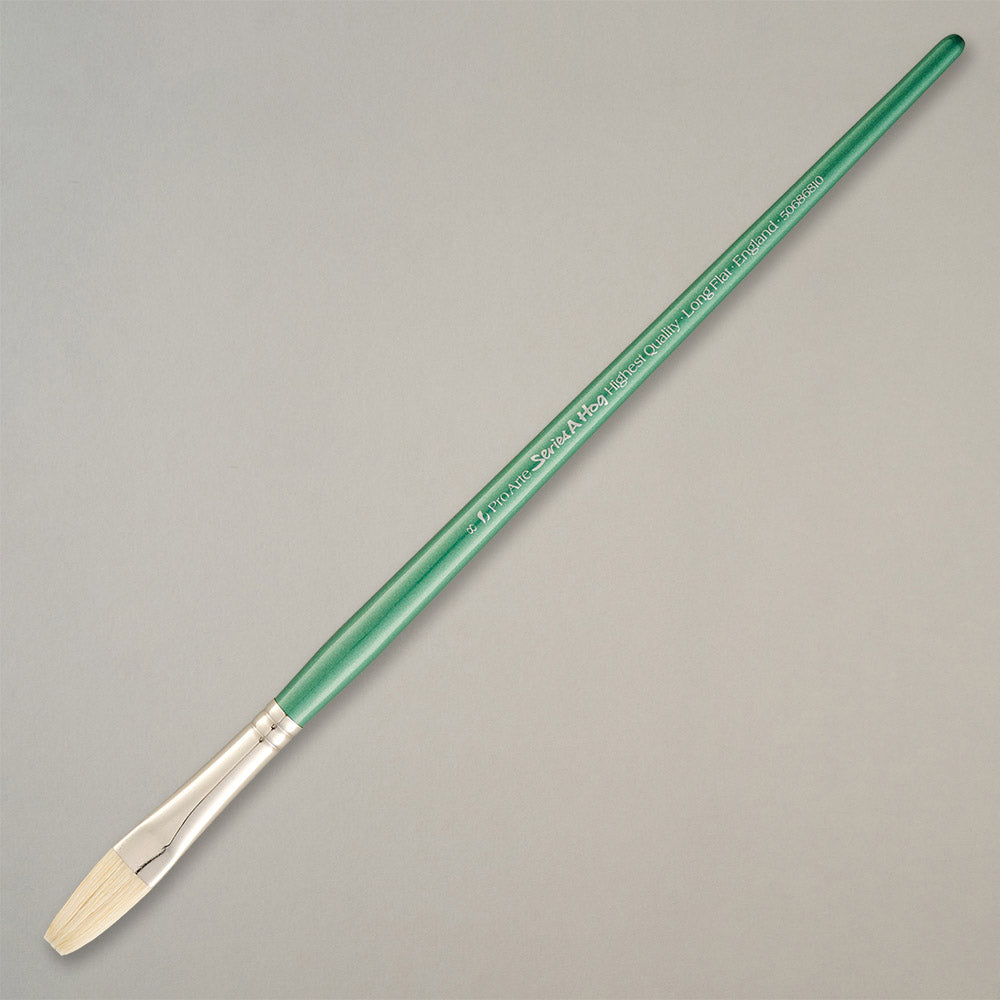 Pro Arte Series A Hog Long Flat Oil Brush