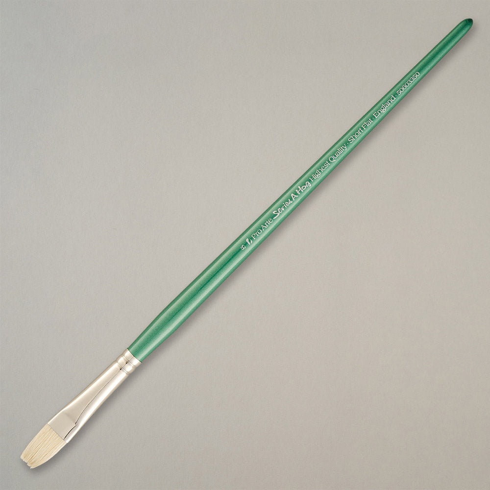 Pro Arte Series A Hog Short Flat Oil Brush