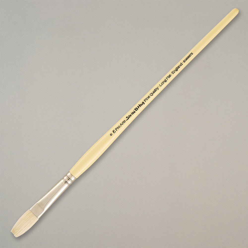 Pro Arte Series B Hog Long Flat Oil Brush