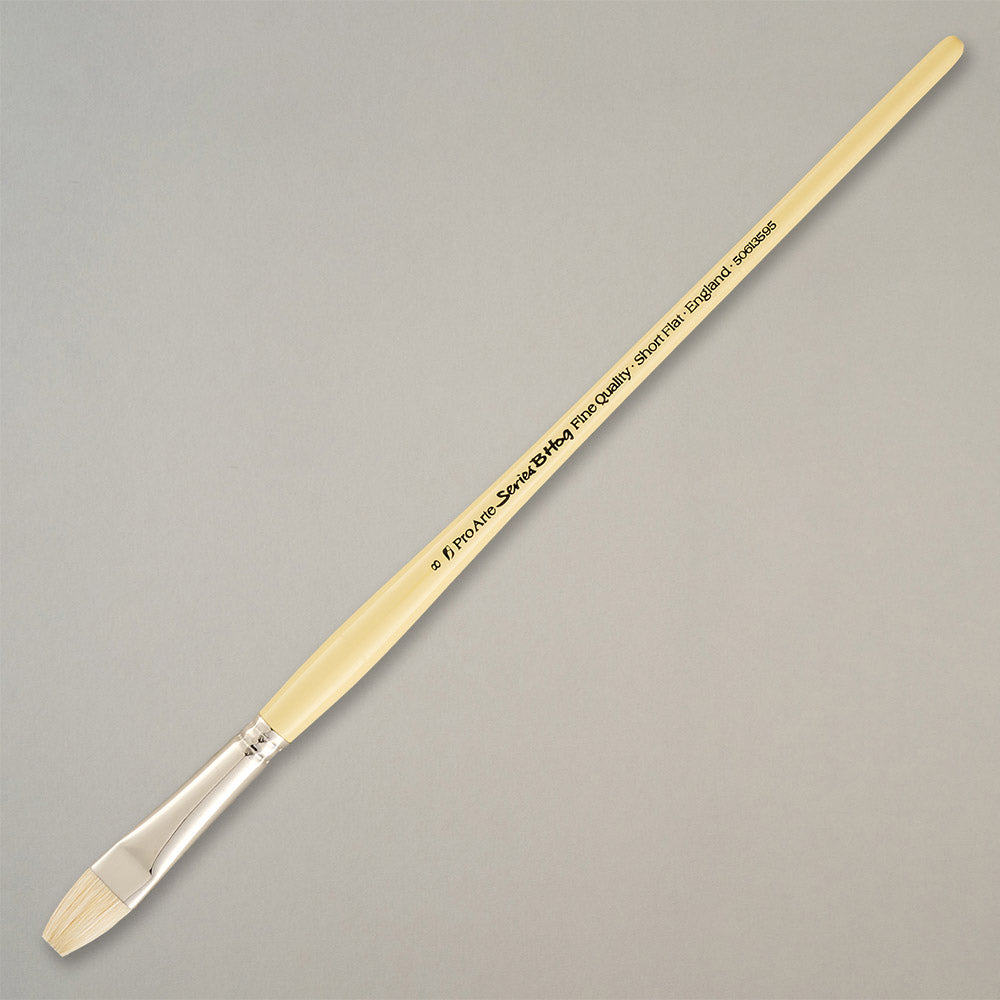 Pro Arte Series B Hog Short Flat Oil Brush