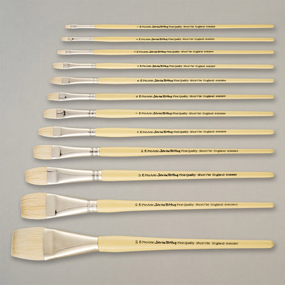 Pro Arte Series B Hog Short Flat Oil Brush