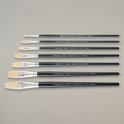 Pro Arte Series C Studio Hog Flat Oil Brush