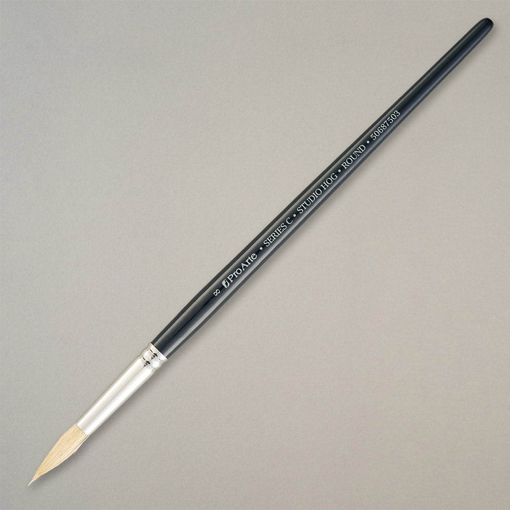 Pro Arte Series C Studio Hog Round Oil Brush