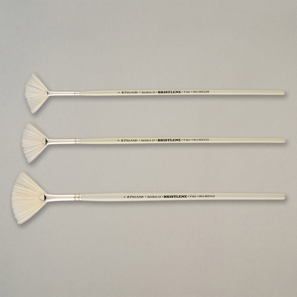 Pro Arte Bristlene Fan Oil Brush