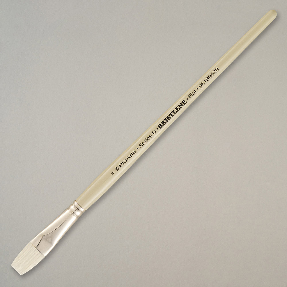 Pro Arte Bristlene Flat Oil Brush
