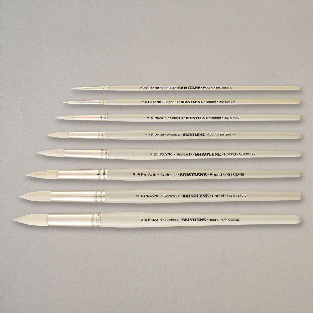 Pro Arte Bristlene Round Oil Brush
