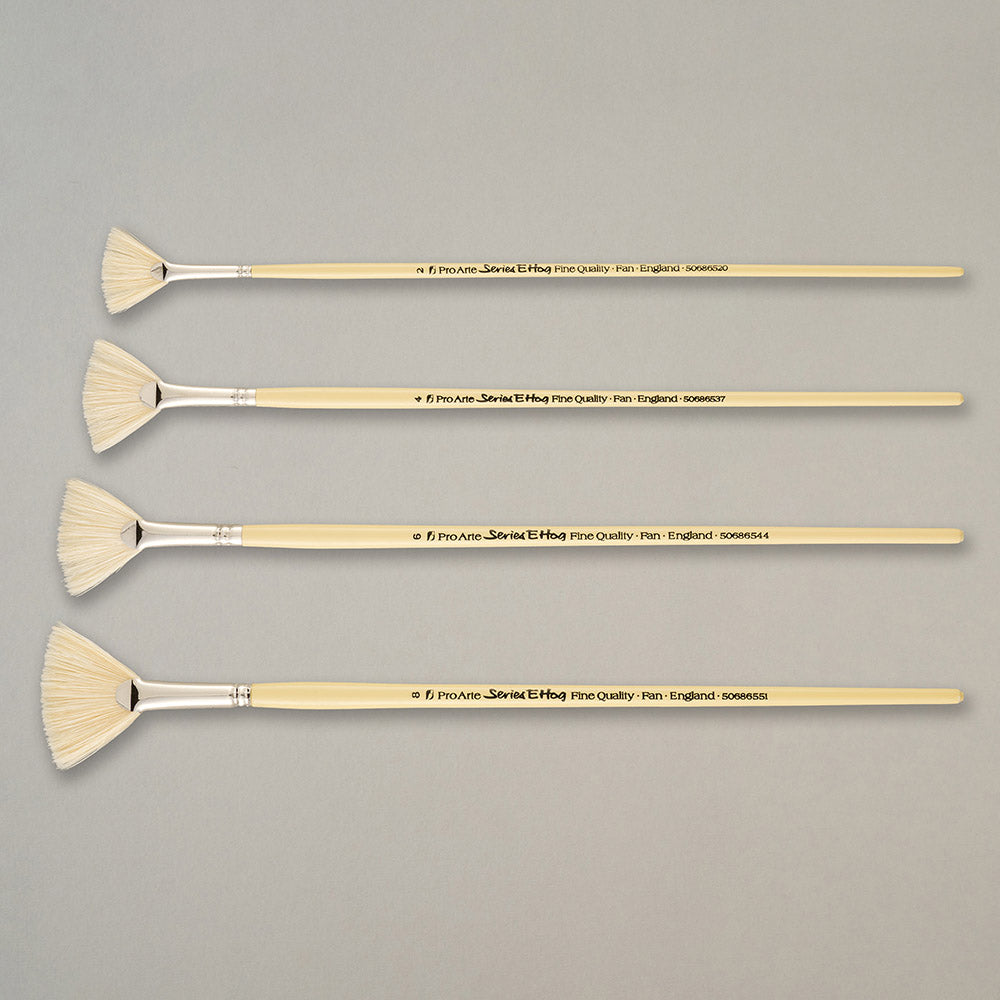 Pro Arte Series E Hog Fan Oil Brush