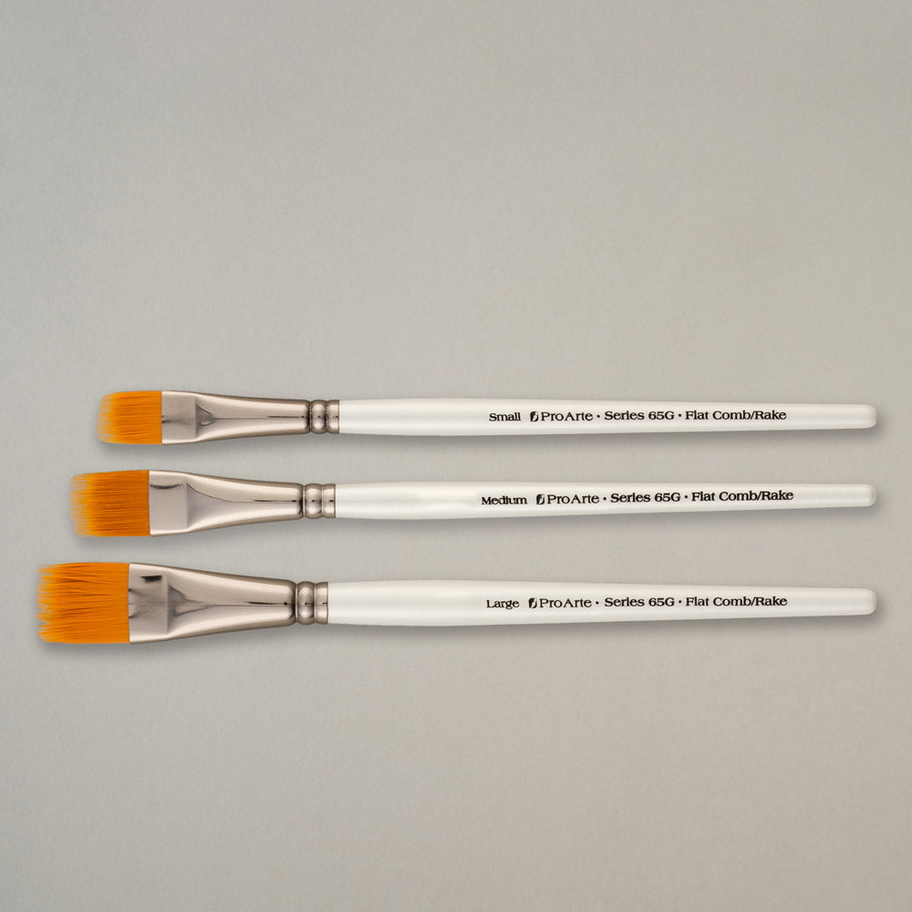 Pro Arte Terry Harrison Flat Comb/Rake Special Effects Brush