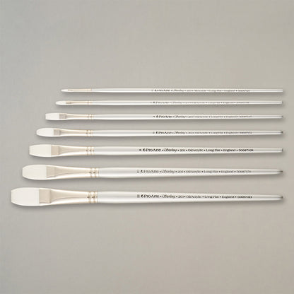 Pro Arte Sterling Acrylix Long Flat Oil & Acrylic Brush