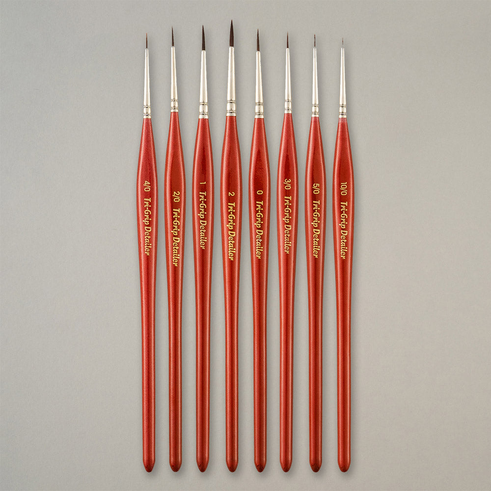 Pro Arte Tri-Grip Detailer Round Brush