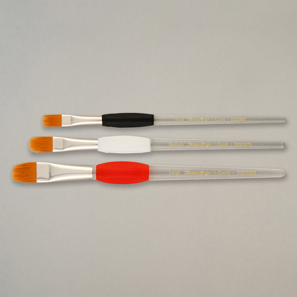 Pro Arte Twist Grip Comb All-Media Brush