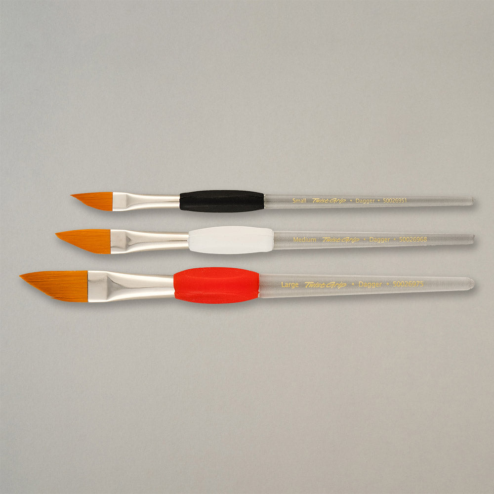 Pro Arte Twist Grip Dagger All-Media Brush