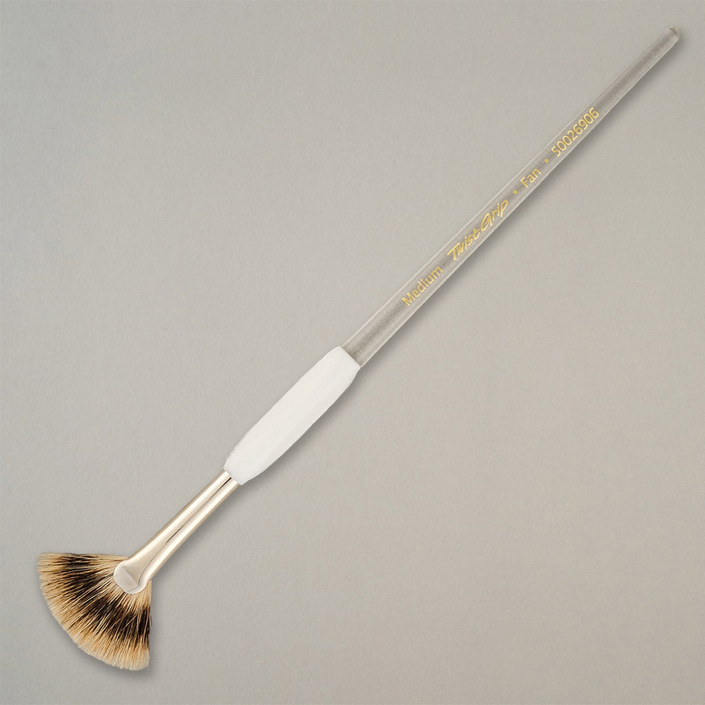 Pro Arte Twist Grip Fan All-Media Brush