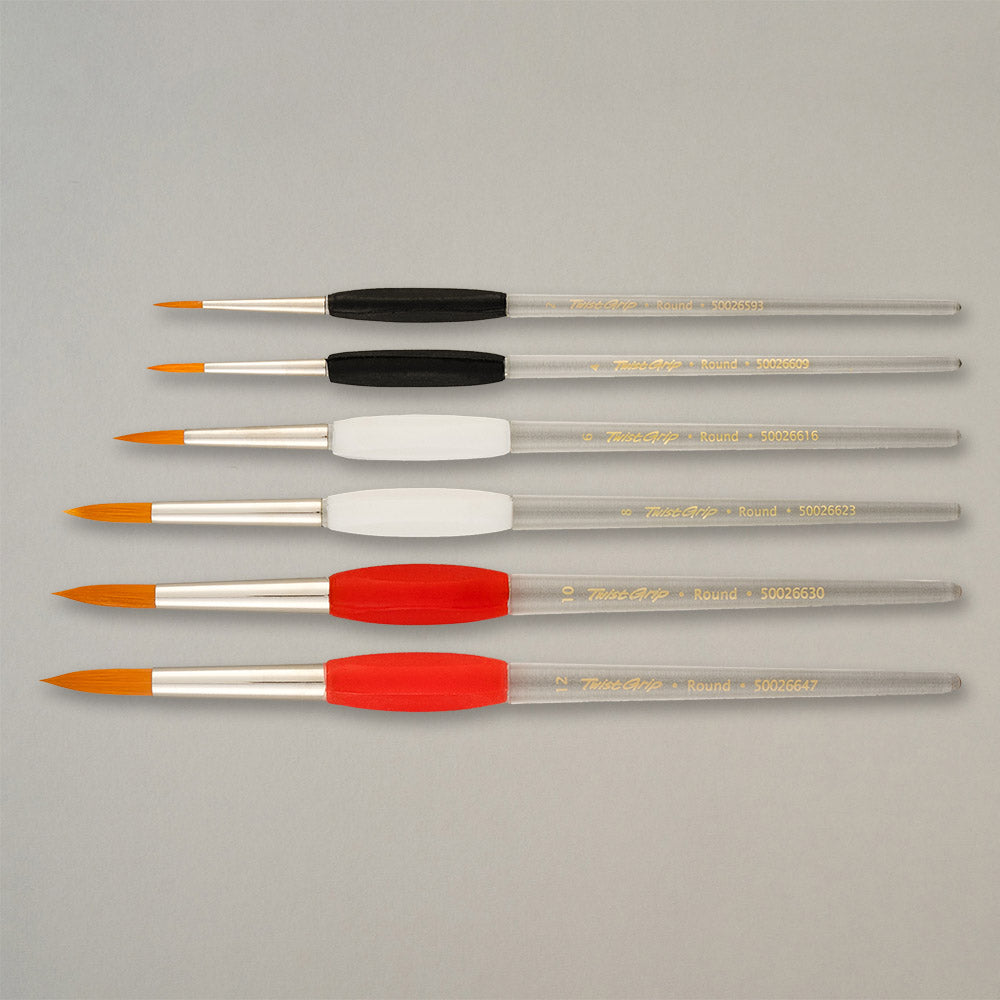 Pro Arte Twist Grip Round All-Media Brush