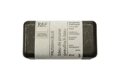 R&F Encaustic Paint 40ml – Prussian Blue