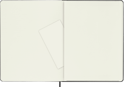 Moleskine Classic Notebook – Extra Large, Plain, Hard Cover, Black