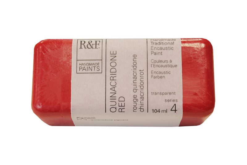 R&F Encaustic Paint 104ml – Quinacridone Red