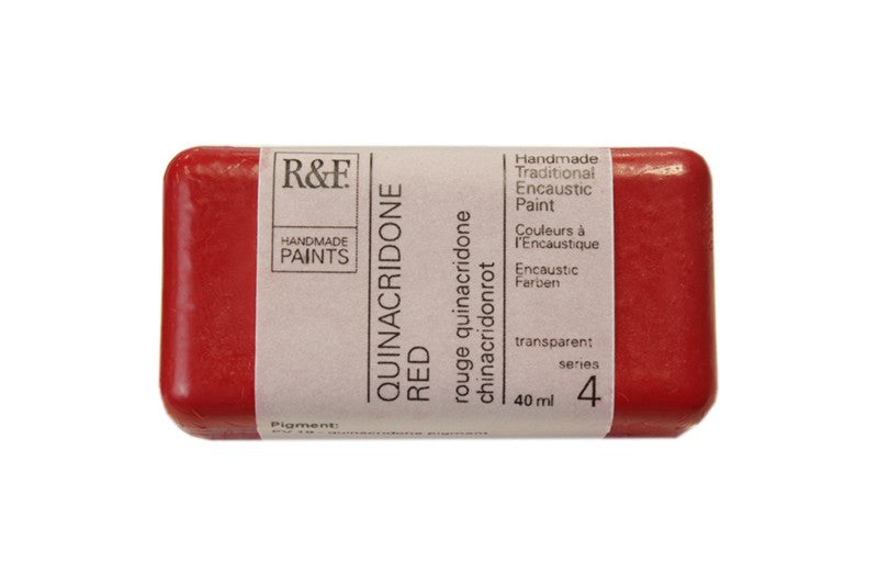 R&F Encaustic Paint 40ml – Quinacridone Red