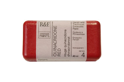 R&F Encaustic Paint 40ml – Quinacridone Red
