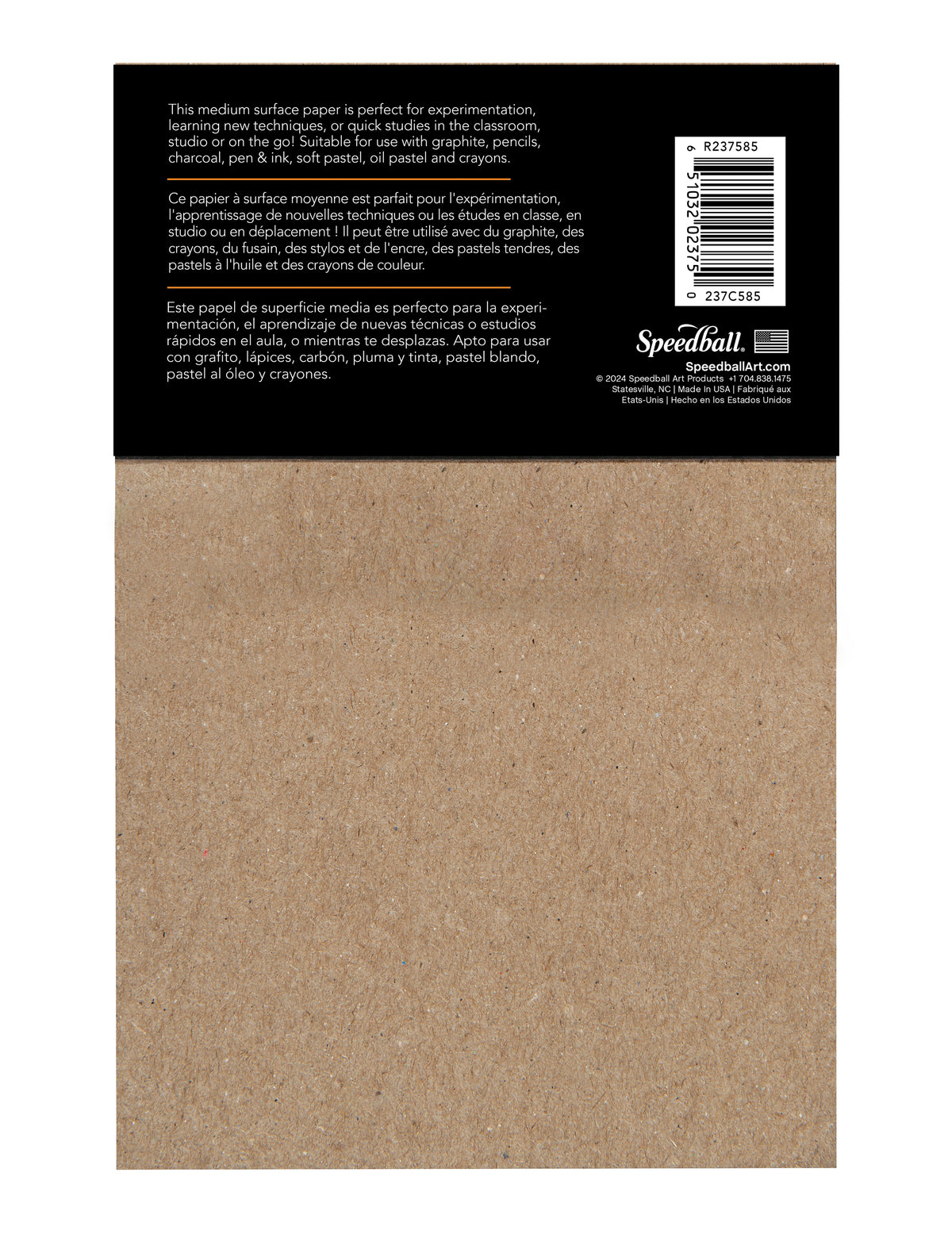 Bienfang Sketch Pad with Fold-Over Cover 5.5 x 8.5in (14 x 21.6cm)