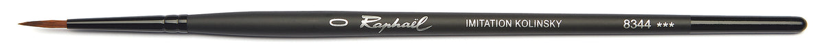 Raphaël Stradivarius Imitation Kolinsky Round Brush, Series 8344 – Size 0