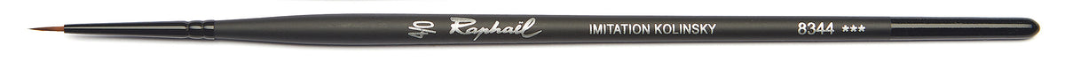 Raphaël Stradivarius Imitation Kolinsky Round Brush, Series 8344 – Size 4/0