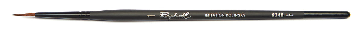 Raphaël Stradivarius Imitation Kolinsky Thin Round Brush, Series 8348 – Size 1