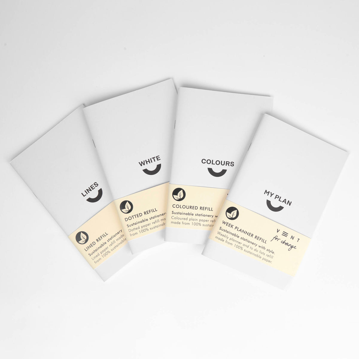 VENT Make a Mark Planner Refill – MyPlan Non-Dated Weekly Planner