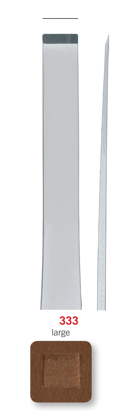 RGM Professional Lino Tool No. 333 – Chisel Tool, Flat, Large