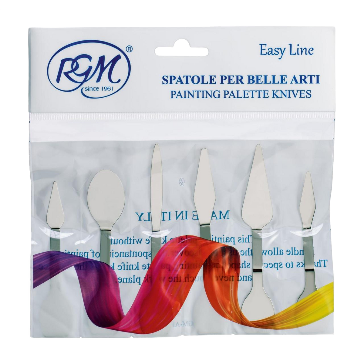 RGM Easy Line Palette Knife Set of 6