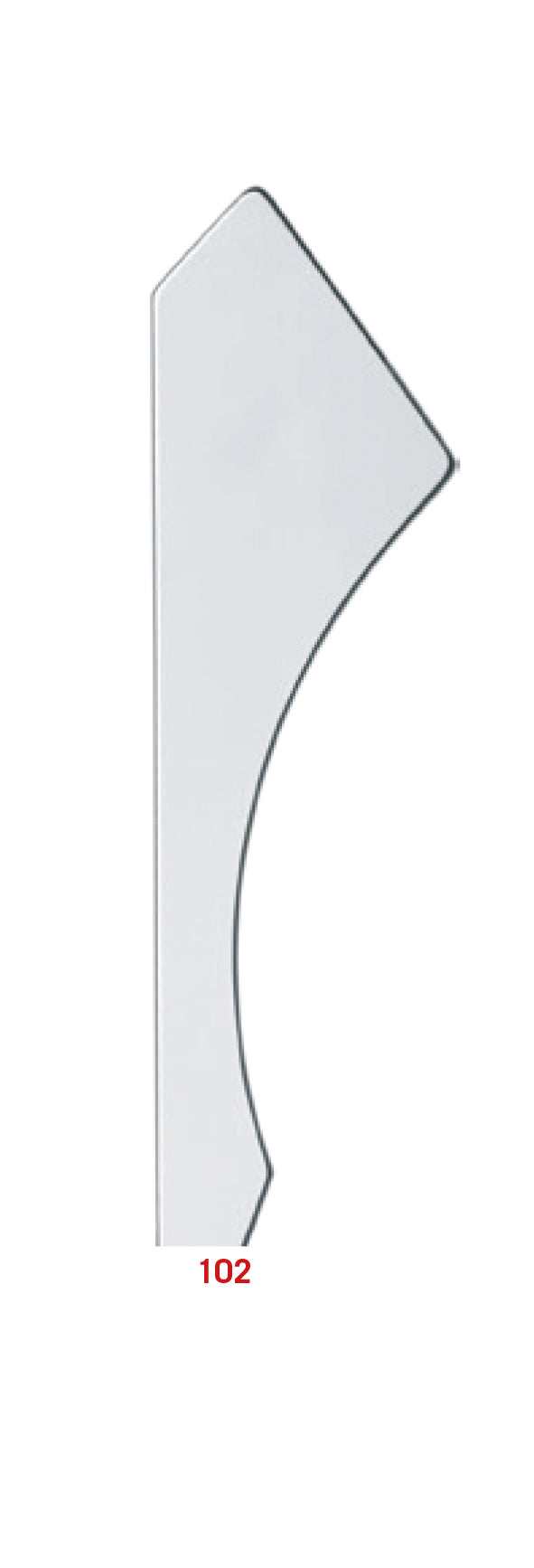 RGM Wooden Handle Palette Knife – No. 102
