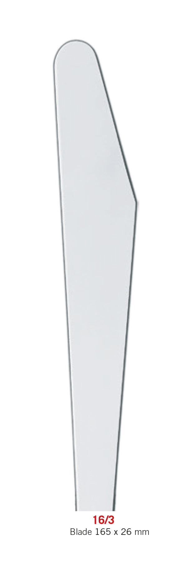 RGM Wooden Handle Palette Knife – No. 16.3