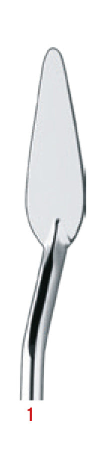 RGM Pro-Grip Palette Knife, Grey Handle – No. 1