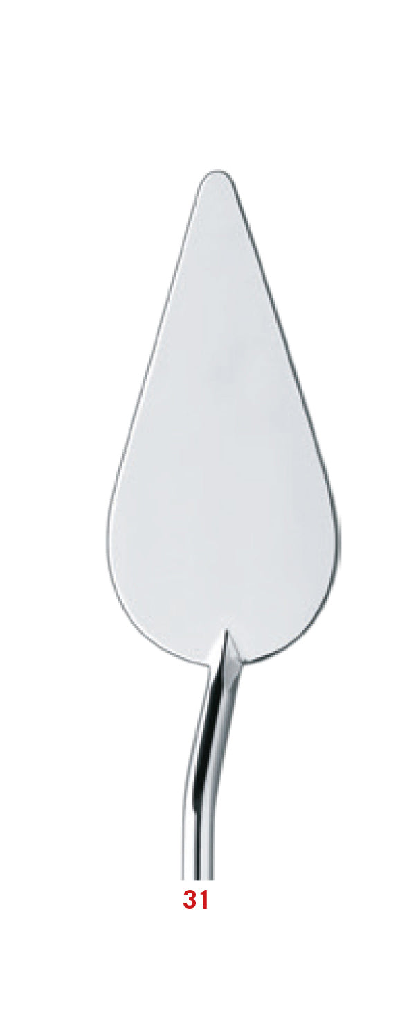 RGM Pro-Grip Palette Knife, Grey Handle – No. 31