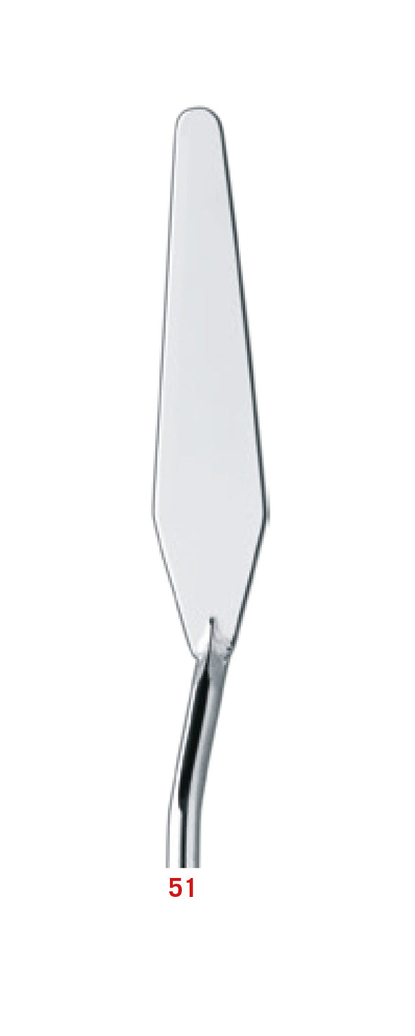 RGM Pro-Grip Palette Knife, Grey Handle – No. 51