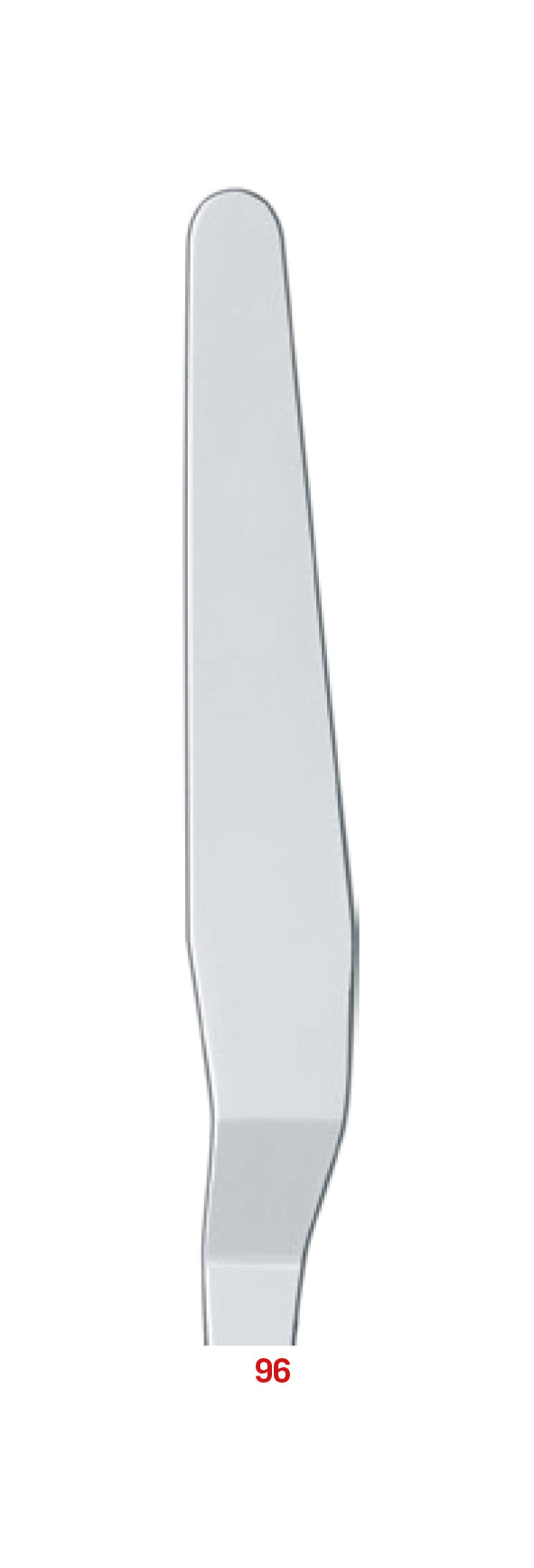 RGM Pro-Grip Palette Knife, Grey Handle – No. 96