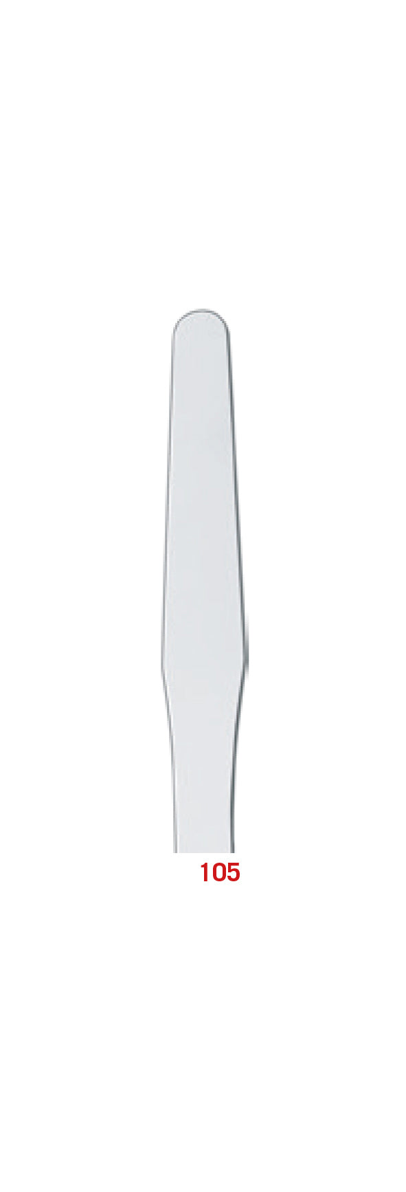 RGM Pro-Grip Palette Knife, Grey Handle – No. 105