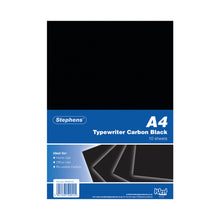 Stephens Black Typewriter Carbon Paper A4