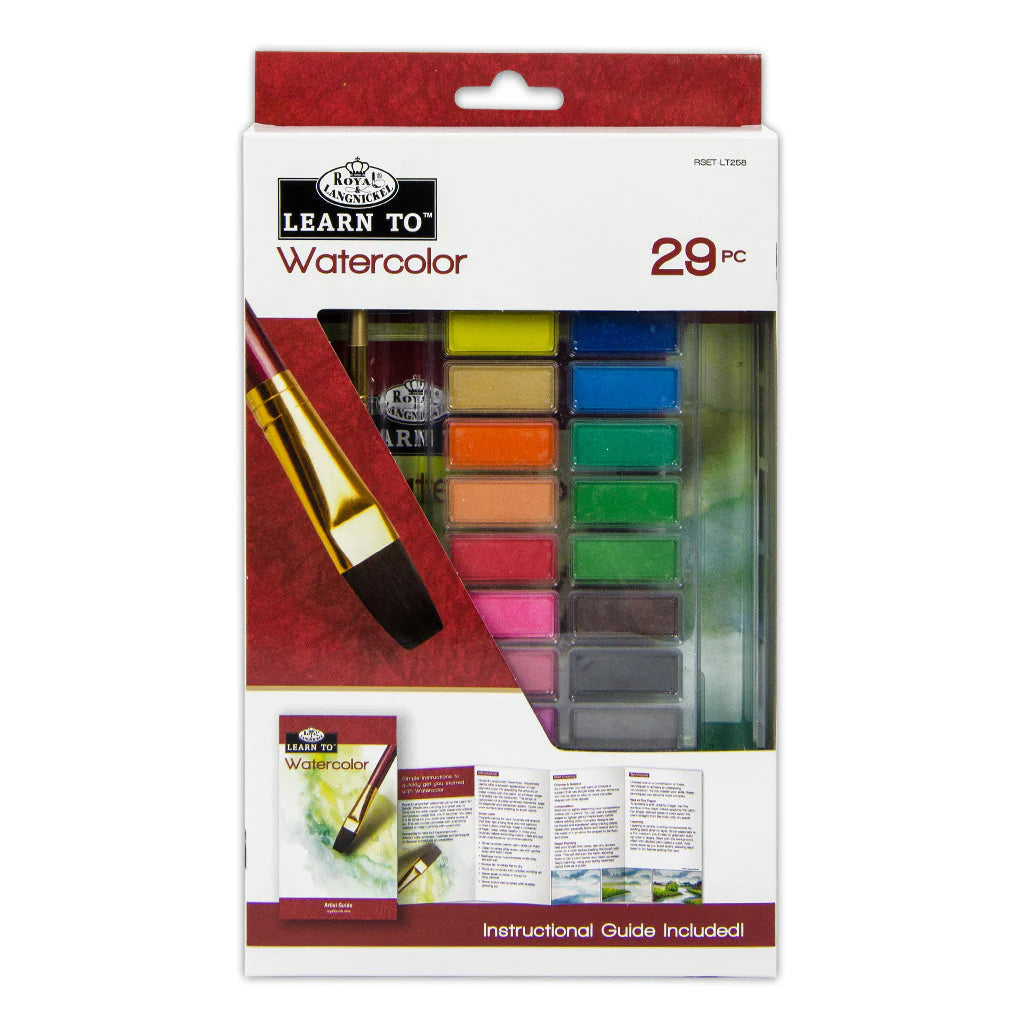 Learn To™ 29 Piece Watercolour Cake Art Set