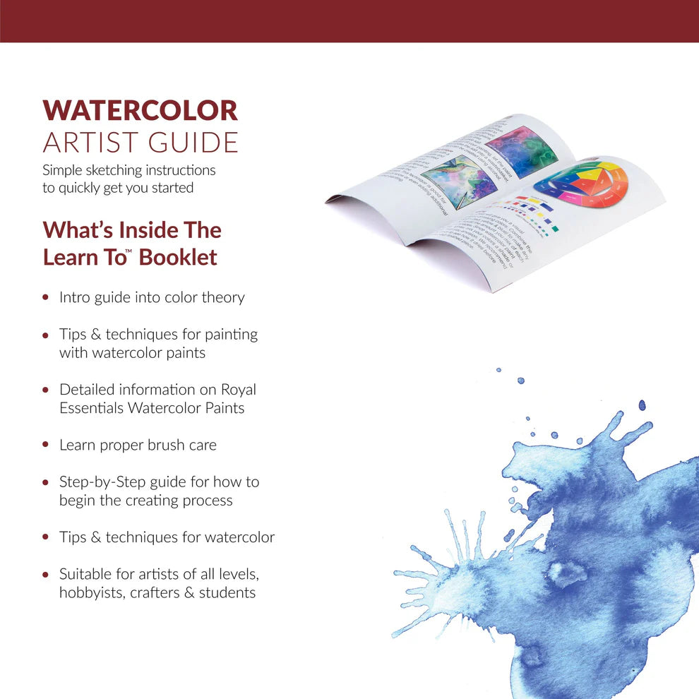 Learn To™ 29 Piece Watercolour Cake Art Set