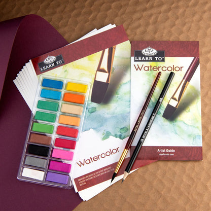 Learn To™ 29 Piece Watercolour Cake Art Set